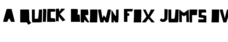 Preview of Comic Dandy Medium font