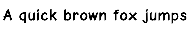 Preview of Comic Neue Angular Bold font