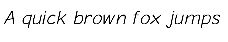 Preview of Comic Neue Angular Oblique font