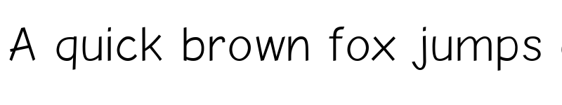 Preview of Comic Neue Angular Regular font