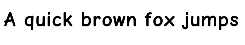 Preview of Comic Neue Bold font