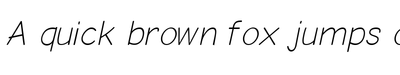 Preview of Comic Neue Light Oblique font