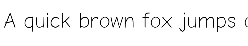 Preview of Comic Neue Light font