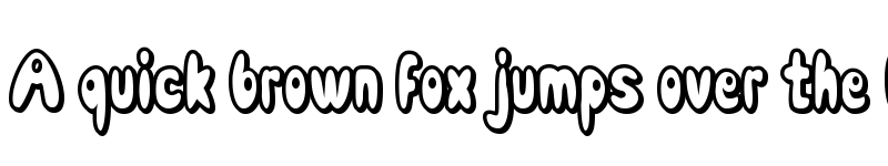 Preview of Comic White Rabbit Regular font