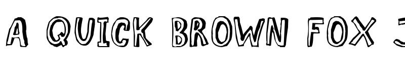 Preview of Comic Zine Regular font