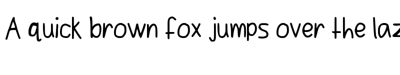 Preview of Comic_hand Logan Regular font