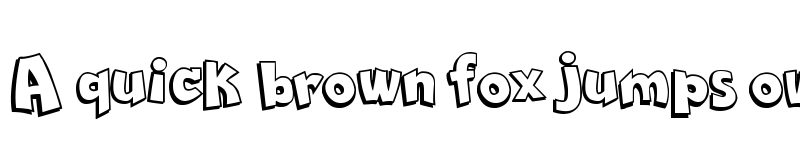 Preview of Comica BD Regular font