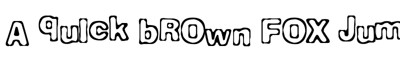 Preview of Comicate Regular font