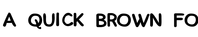 Preview of ComickBook Caps Regular font