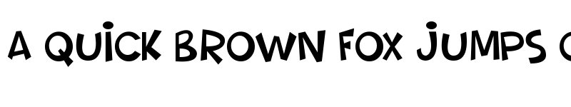 Preview of Comictastic Regular font