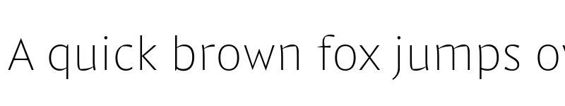 Preview of Comma Base Hairline font