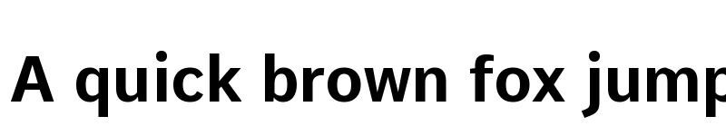 Preview of Comme Bold font