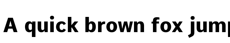 Preview of Comme ExtraBold font