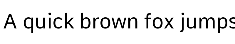 Preview of Comme Regular font