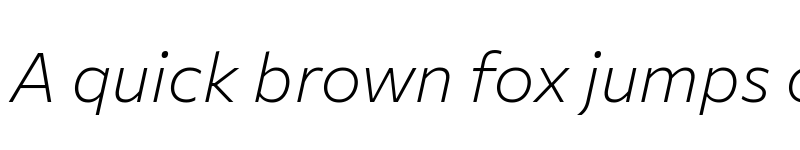 Preview of Commissioner ExtraLight Italic font