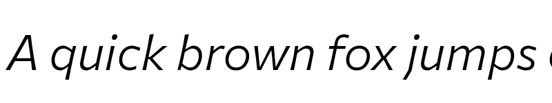 Preview of Commissioner Loud Light Italic font