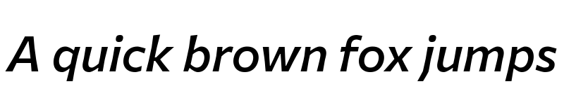 Preview of Commissioner Loud Medium Italic font