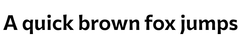 Preview of Commissioner Loud SemiBold font