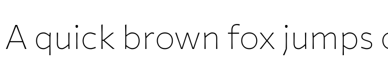 Preview of Commissioner Loud Thin font