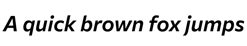 Preview of Commissioner SemiBold Italic font