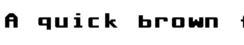 Preview of Commodore 64 Rounded Regular font