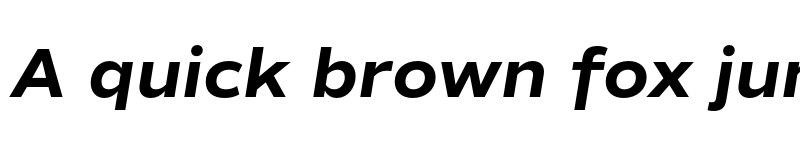 Preview of Commuters Sans Bold Italic font