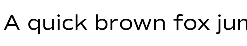 Preview of Commuters Sans Regular font