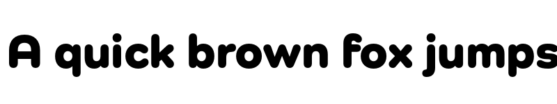 Preview of Como Heavy font