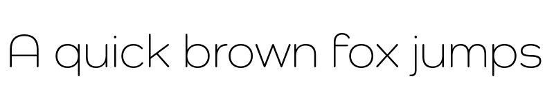 Preview of Como Light font