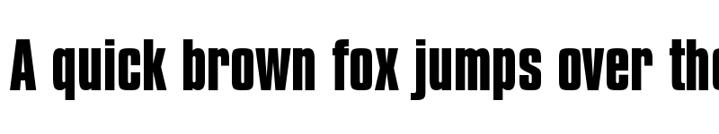 Preview of Compacta Bold font