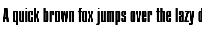 Preview of Compacta Regular font