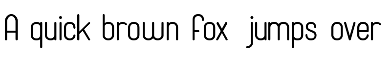 Preview of Cona Regular font