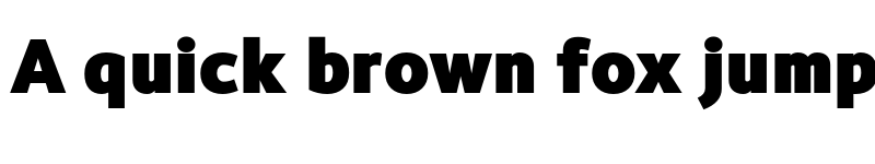 Preview of Conamore Black font