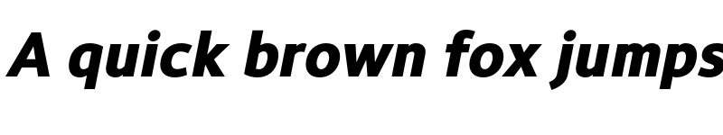 Preview of Conamore Bold Italic font