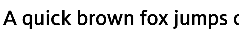 Preview of Conamore Medium font