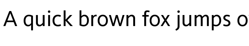 Preview of Conamore Regular font