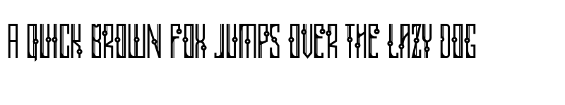 Preview of CONDENSON Regular font