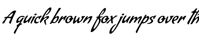 Preview of Condiment Regular font