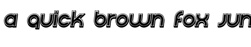 Preview of Condition 3d Filled Italic font