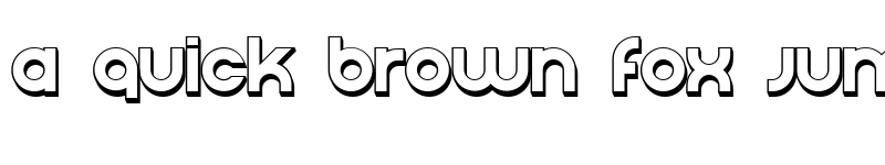 Preview of Condition 3D Regular font