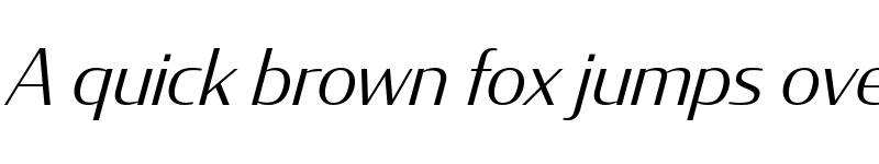Preview of Condor Light Italic font