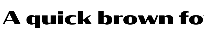 Preview of CondorWide Black font