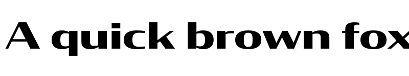 Preview of CondorWide Bold font