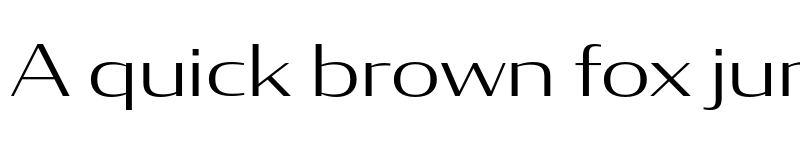 Preview of CondorWide Light font