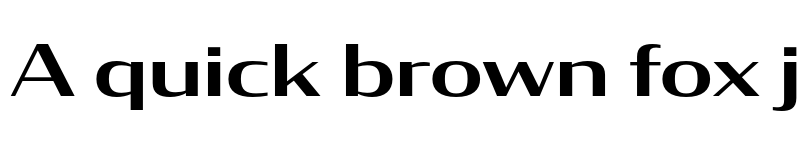 Preview of CondorWide Medium font