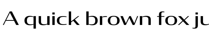 Preview of CondorWide Regular font