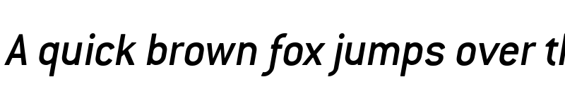 Preview of Conduit ITC Medium Italic font