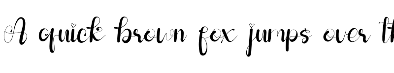 Preview of Confidence Regular font