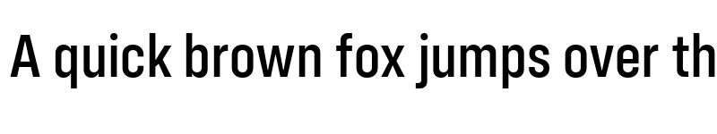 Preview of config-condensed-medium condensed-medium font