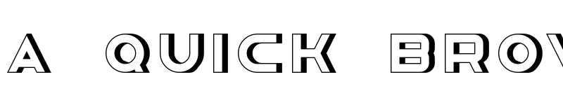 Preview of Congruency 3D Regular font